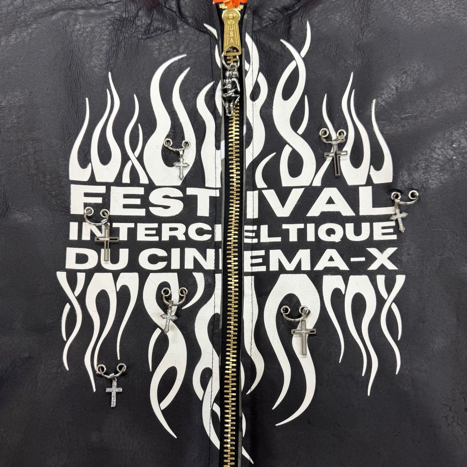 COUCOUBEBE75018 Festival Leather Bomber フェスティバル レザー 