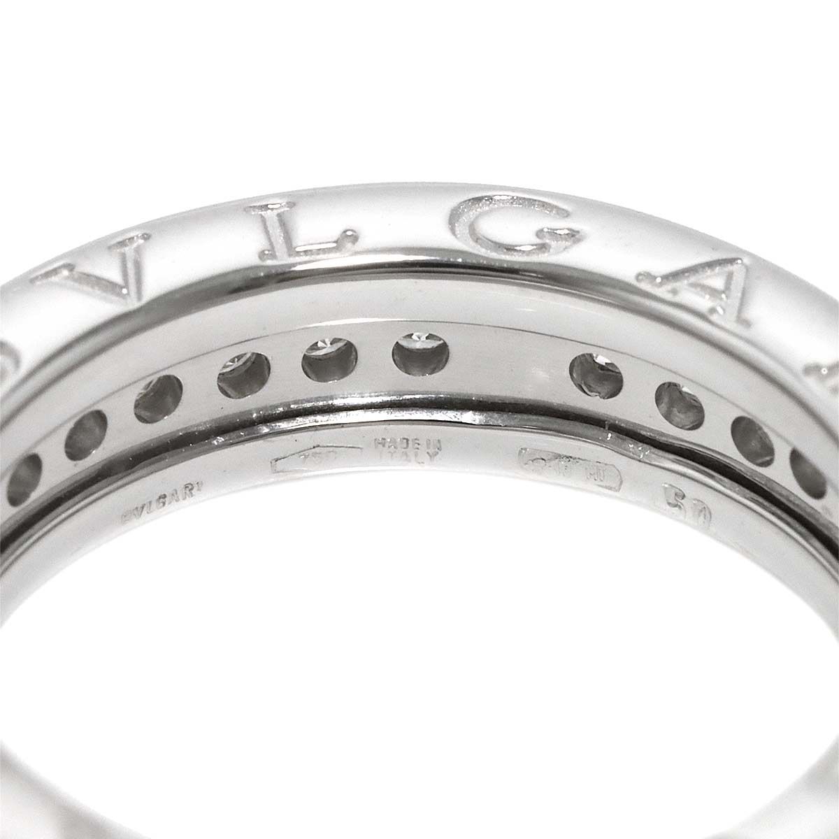 ブルガリ BVLGARI ビーゼロワンリング 1バンド（XS) 750WG