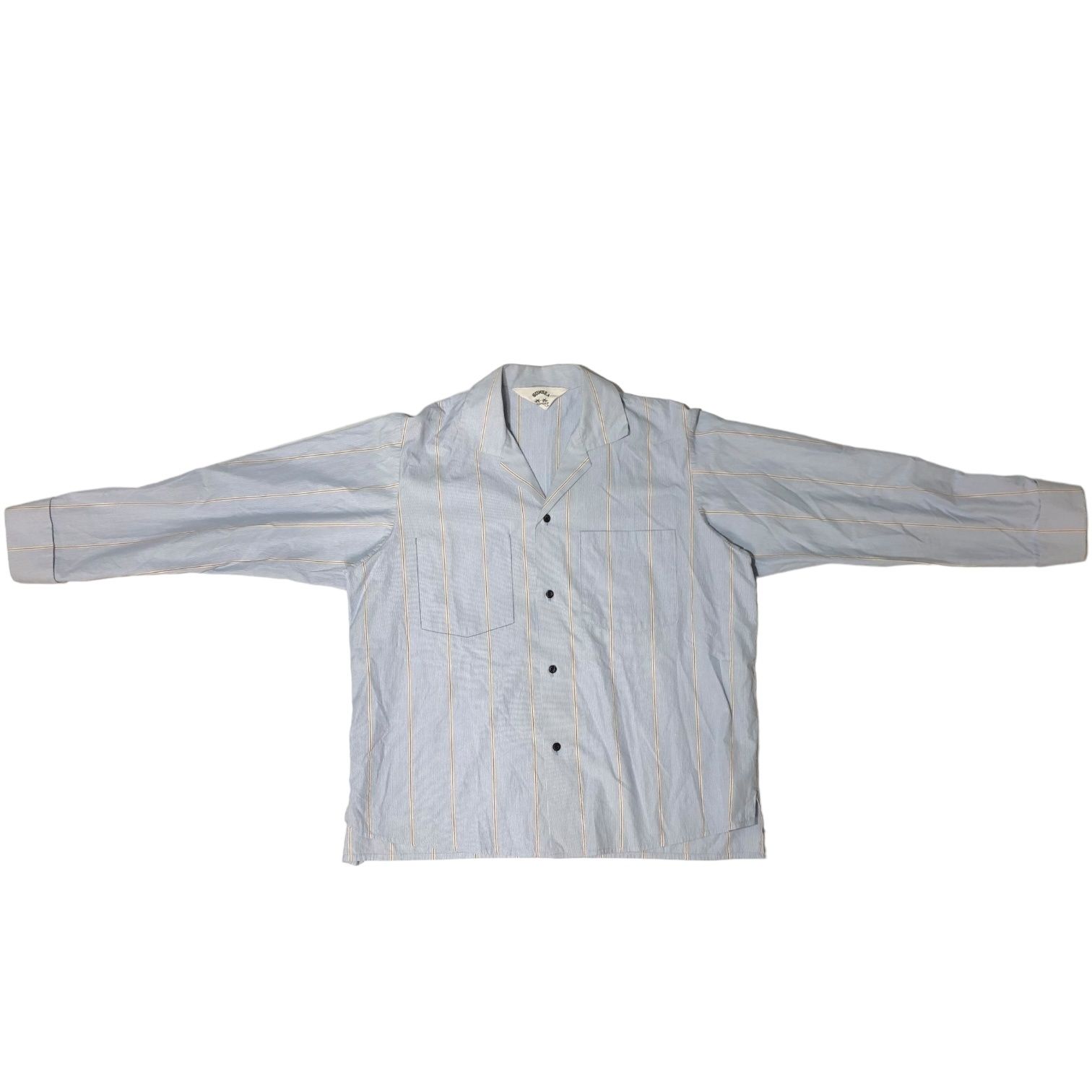 SUNSEA Blue Note Stripe GIGOLO Shirt SUNSEA Blue Note Stripe GIGOLO Shirt