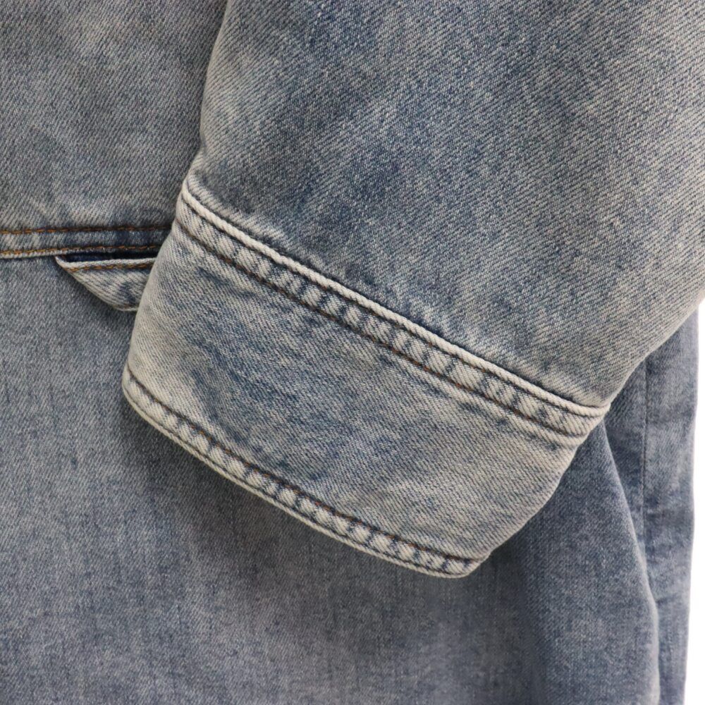 LOUIS VUITTON (ルイヴィトン) 22AW デニムオーバーシャツ インディゴ  