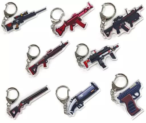 キーホルダー　全8種セット 「ブルーアーカイブ POP UP SHOP in アトレ秋葉原 武器アクリルキーホルダーコレクション」 キーホルダー 全8種セット 「ブルーアーカイブ POP UP SHOP in