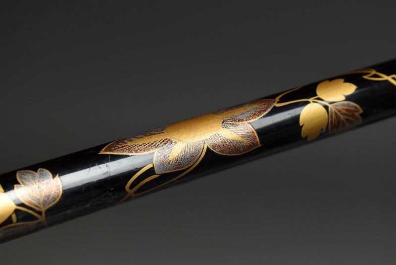 木製蒔絵 タオル掛け