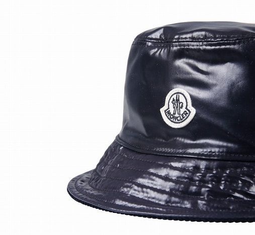 monclerサイズL■新品■モンクレールBUCKETリバーシブル バケットハット 黒 メンズ