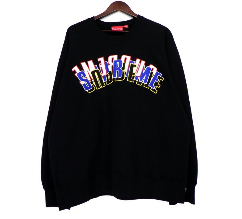 シュプリーム Supreme 21SS 【 Stacked Crewneck 】 フロント