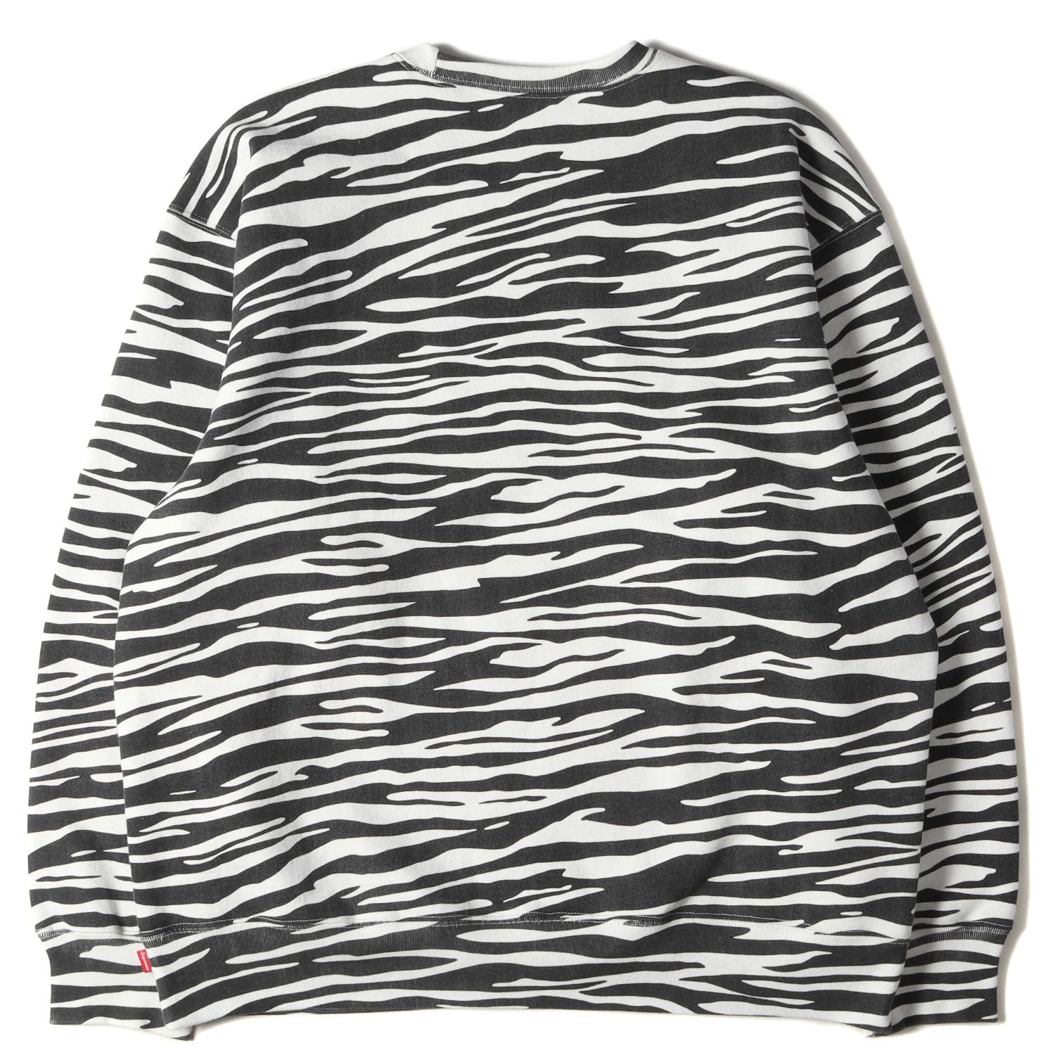 Supreme シュプリーム スウェット サイズ：XL ゼブラ柄 ボックスロゴ 