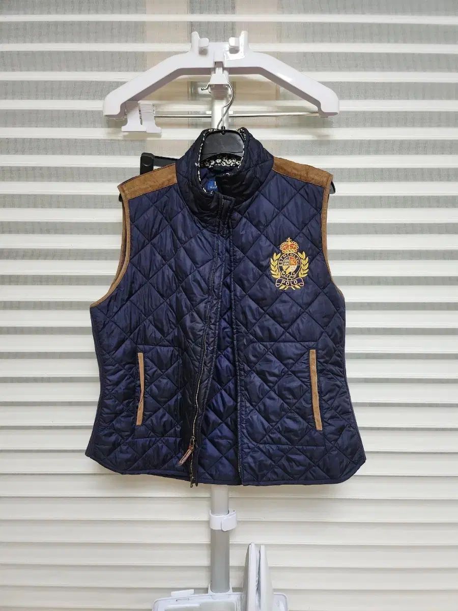 ポロラルフローレン キルティング ベスト ネイビー