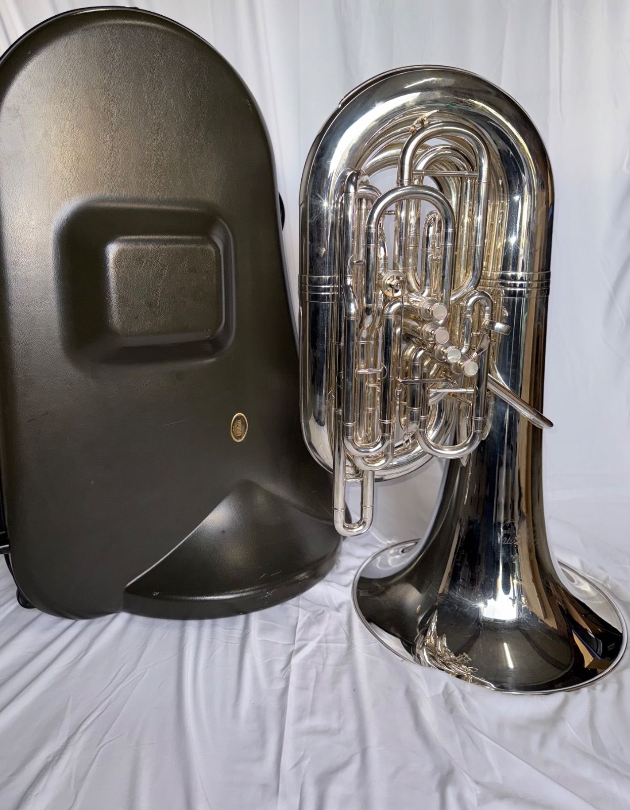 希少中古 YAMAHA チューバ C管 YCB-822S ハードケース付き 金