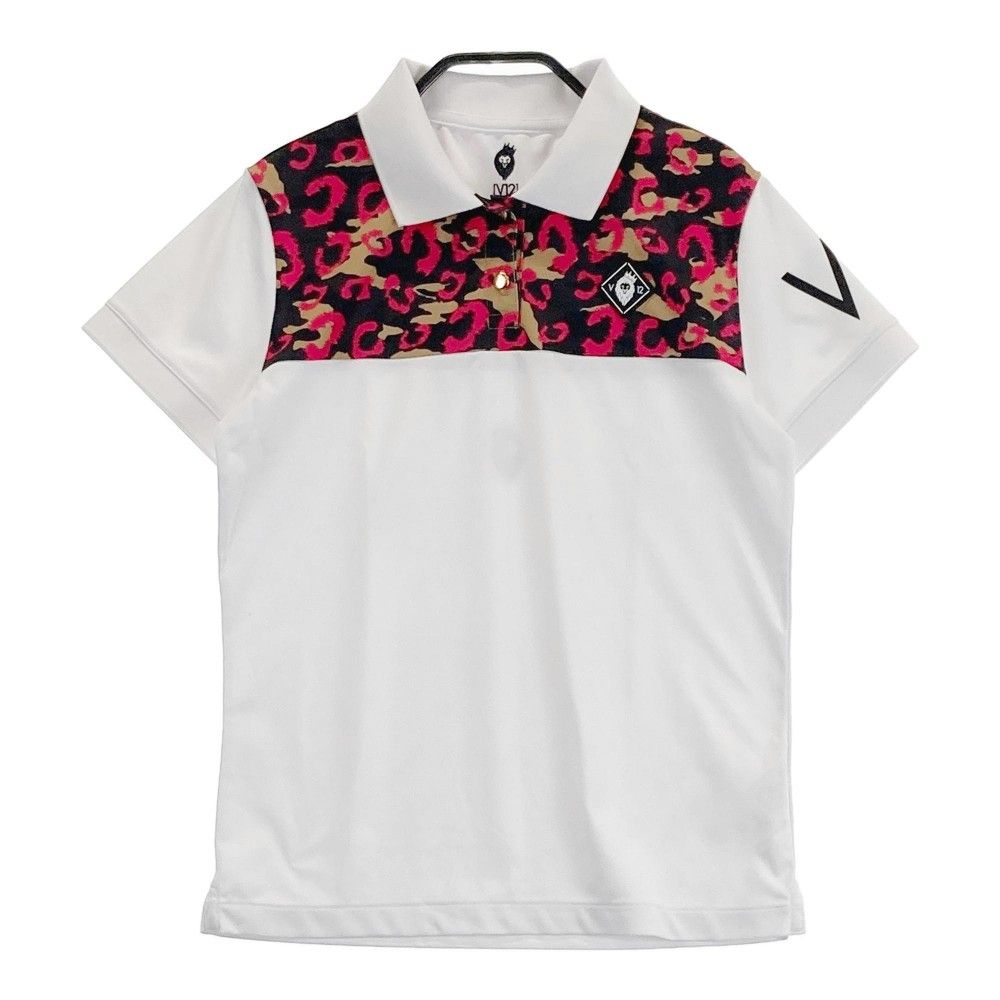 サイズ：0 V12 ヴィトゥエルヴ 半袖ポロシャツ ホワイト系