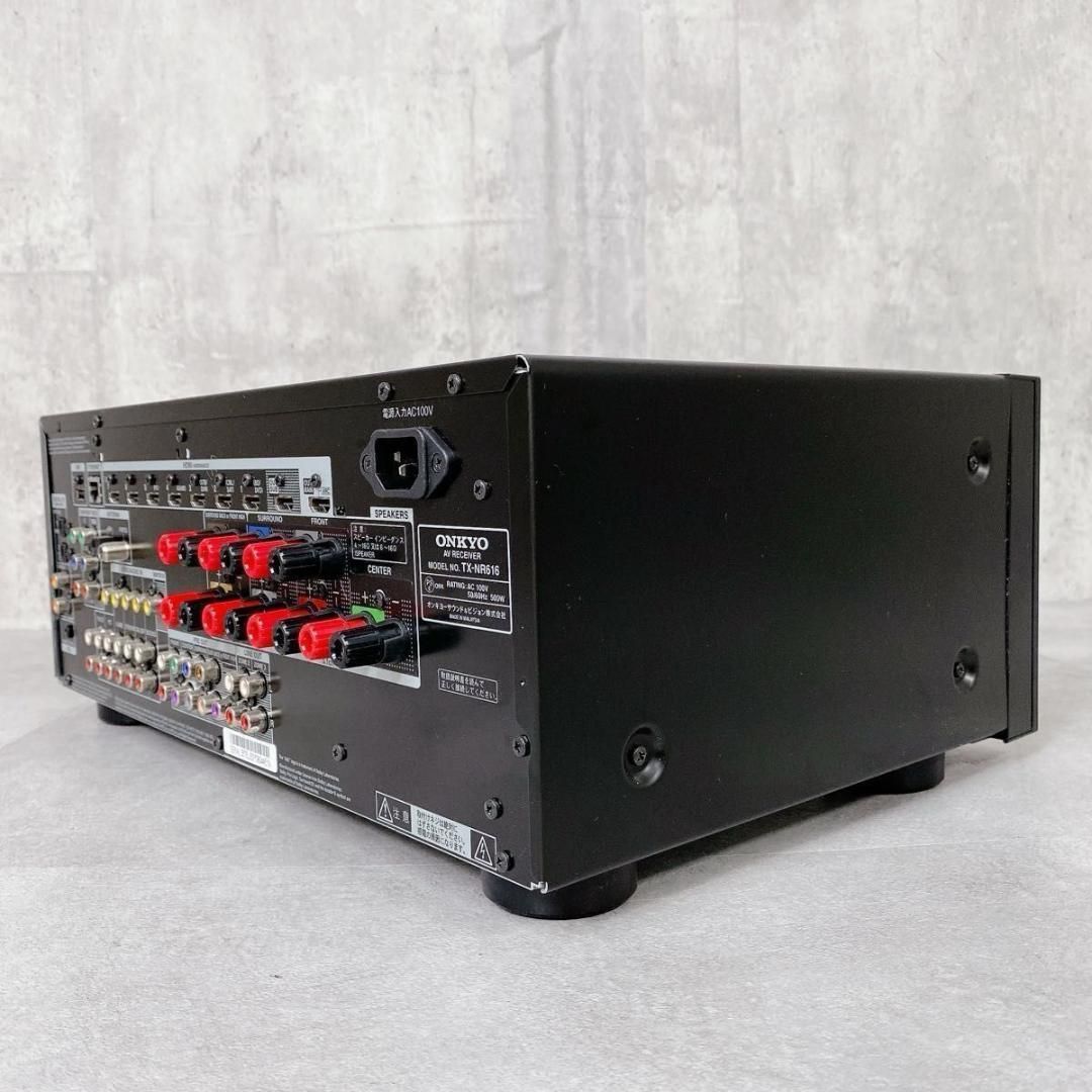 Y940 ONKYO TX-NR616 7.1ch対応 AVレシーバー 音響機器 - メルカリ