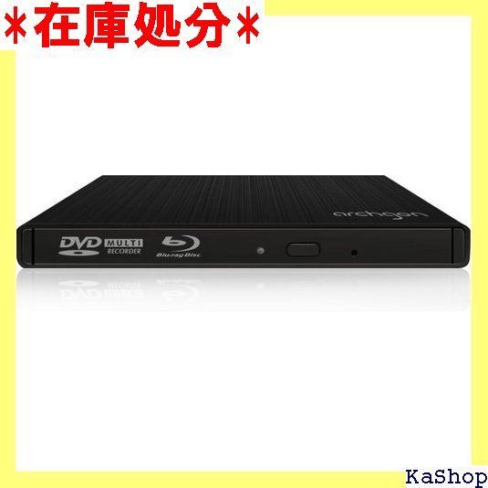 Archgon USB 3.1 外付けCD/DVD/BDドライブ Blu-ray ブルーレイ 薄型