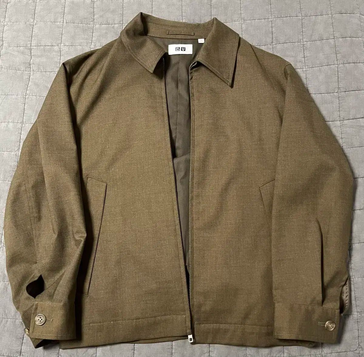 UNIQLO(ユニクロ) u ジップアップブルゾン s