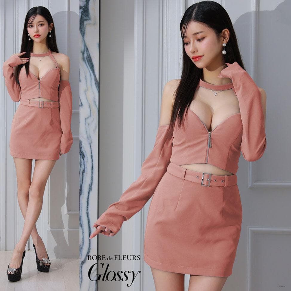 ROBE de FLEURS Glossy / ローブドフルールグロッシー】ホルター