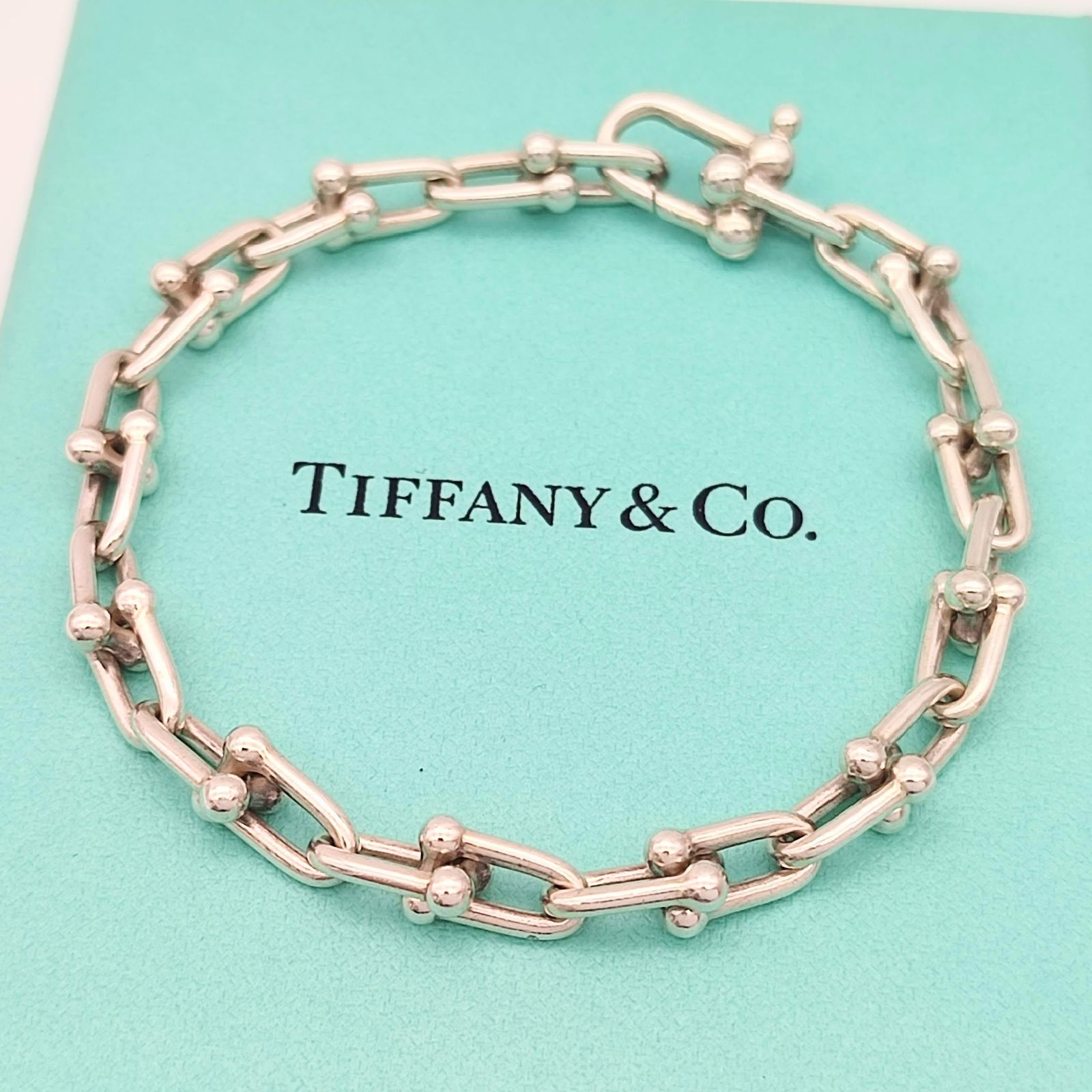 美品】Tiffany ティファニー ハードウェア スモールリンク ...