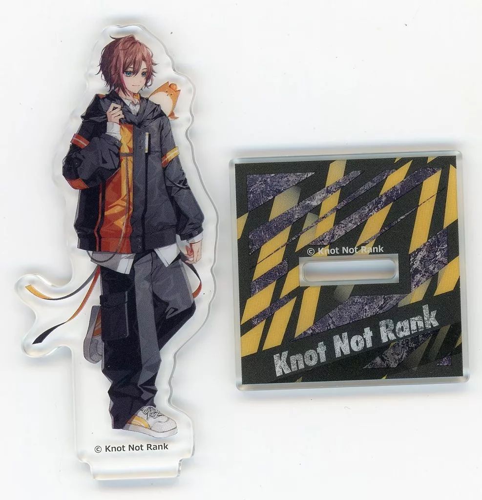 中古】アクリルスタンド・アクリルパネル kinako(台座KNRロゴ有り