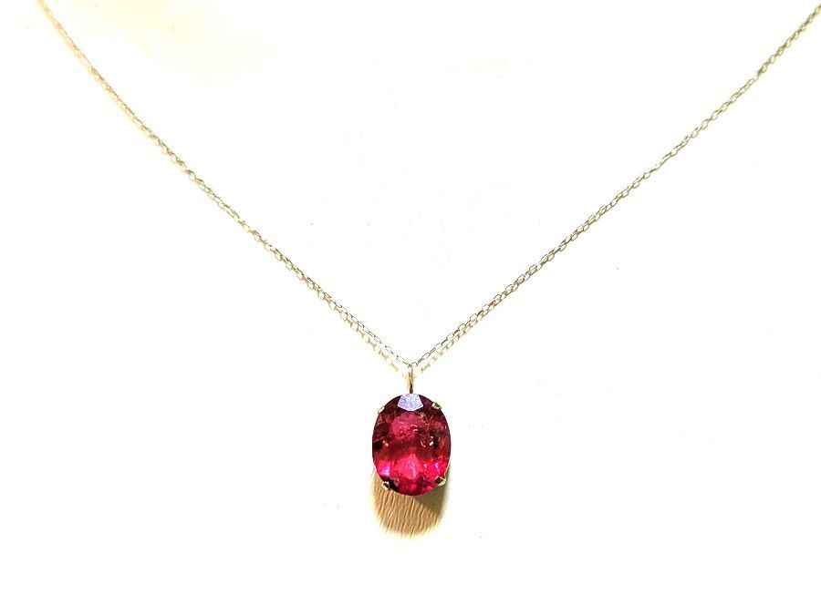 特売【タイムセール】 ルビーかな？？愛と勇気の象徴ピンクトルマリン  