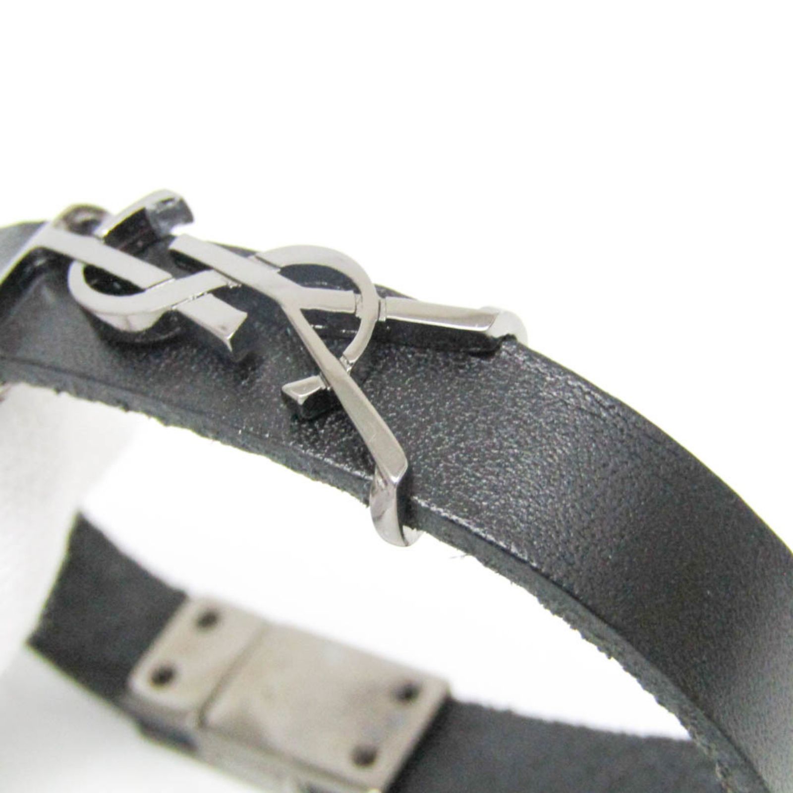 サン・ローラン(Saint Laurent) カサンドラ レザーブレスレット レザー