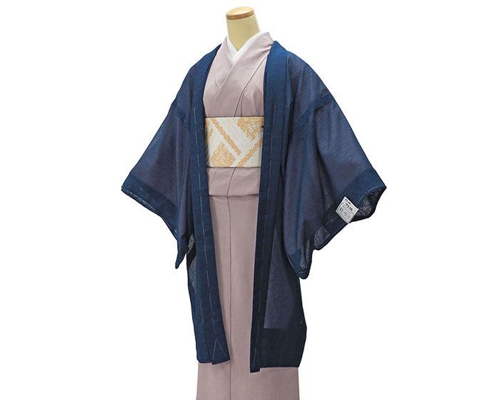 羽織 紋紗 薄物 洗える 羽織り 幾何学 仕立上がり ポリエステル ちりよけ 単衣 長羽織 コート レディース フリーサイズ 着物 p3327