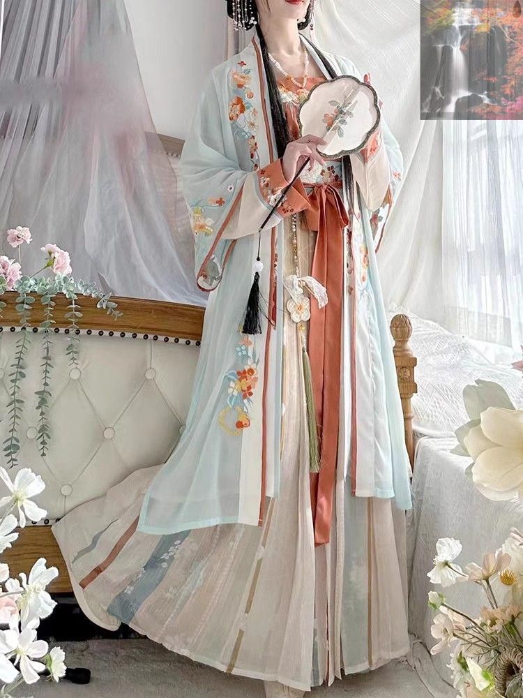 HF-289新品 漢服 コスプレ ワンピース 唐装 仙女服 中華風