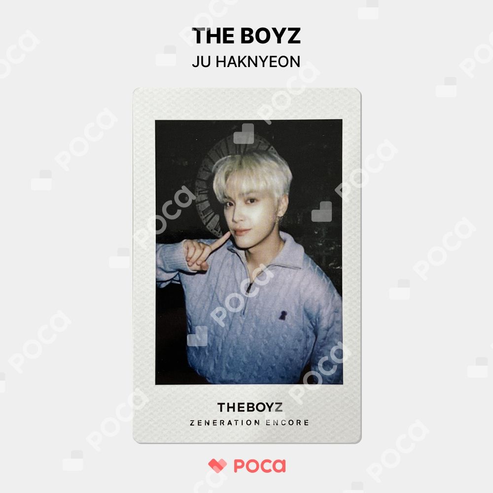 THE BOYZ チュハンニョン トレカ THE BOYZ 2ND WORLD TOUR