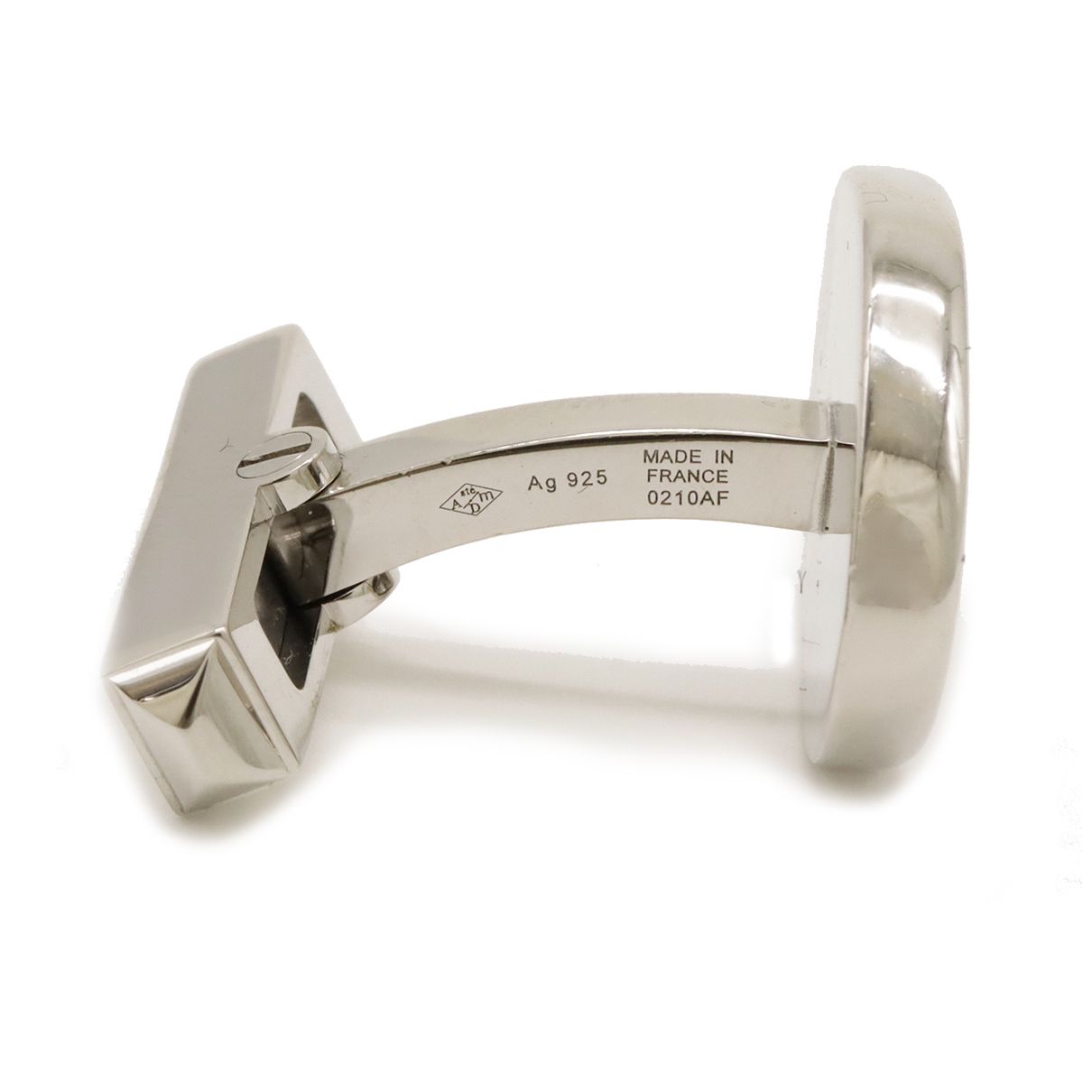 CARTIER カルティエ カフス ロゴ マストライン SV925 シルバー CARTIER カルティエ カフス ロゴ マストライン SV925 シルバー