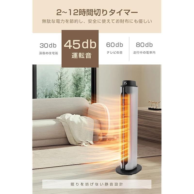 新品】 sumiren セラミックヒーター 【電気ストーブ ECO省エネ