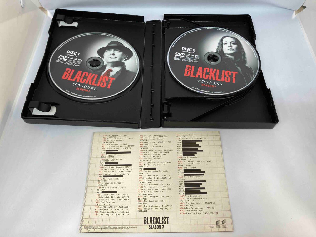 広02 DVD ブラックリスト シｰズン7 DVD コンプリｰトBOX(初回生産