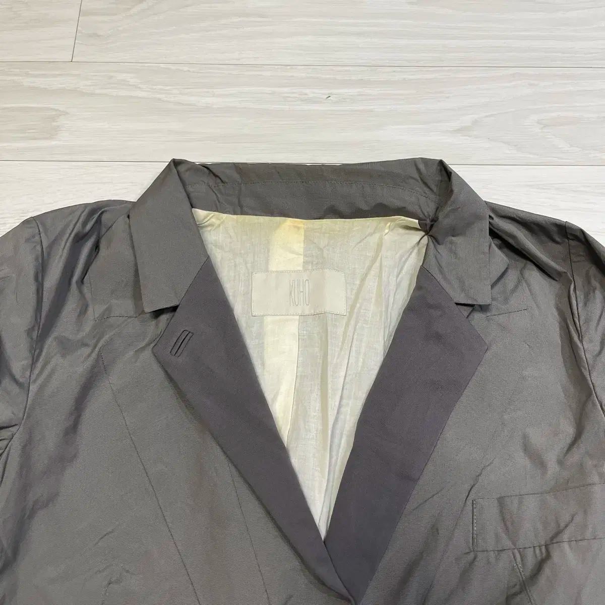 KUHO KUHO クホ グレー ジャケット 55 ー 66 推奨
