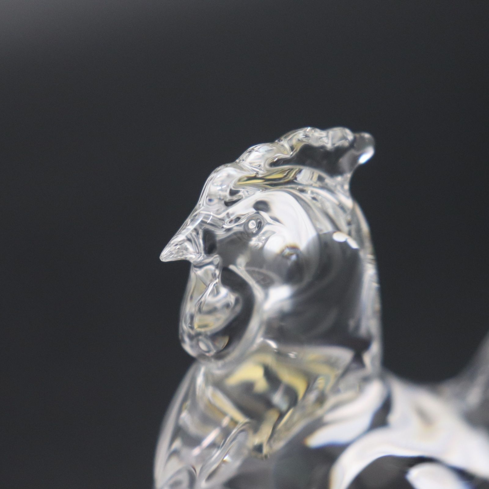 ITAPMK4CI04L 美品 Baccarat バカラ クリスタル 鶏 ニワトリ クリア