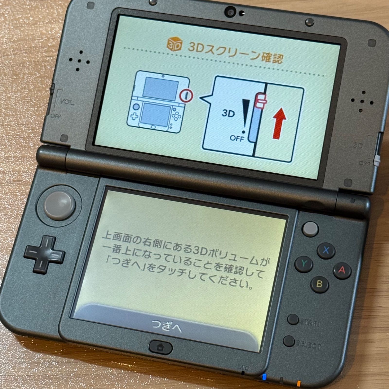 9-015 Newニンテンドー3DS LL メタリックブラック 上IPS - メルカリ