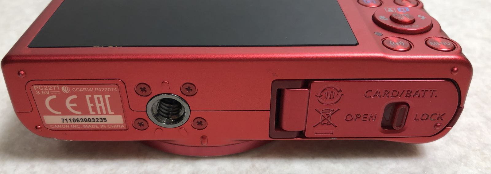 DH1467】ジャンク Canon キヤノン パワーショット SX620 HS デジタル