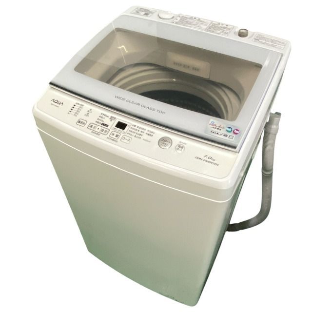 AQUA 全自動洗濯機 AQW-V7M 7kg 2021年製 D104G025