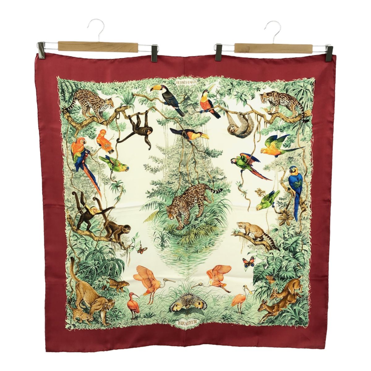 ☘️美品☘️ HERMES　EQUATEUR 赤道直下　カレ90 カレウオッシュ 楽天市場】【ご褒美に☆】HERMES エルメス スカーフ カレ90