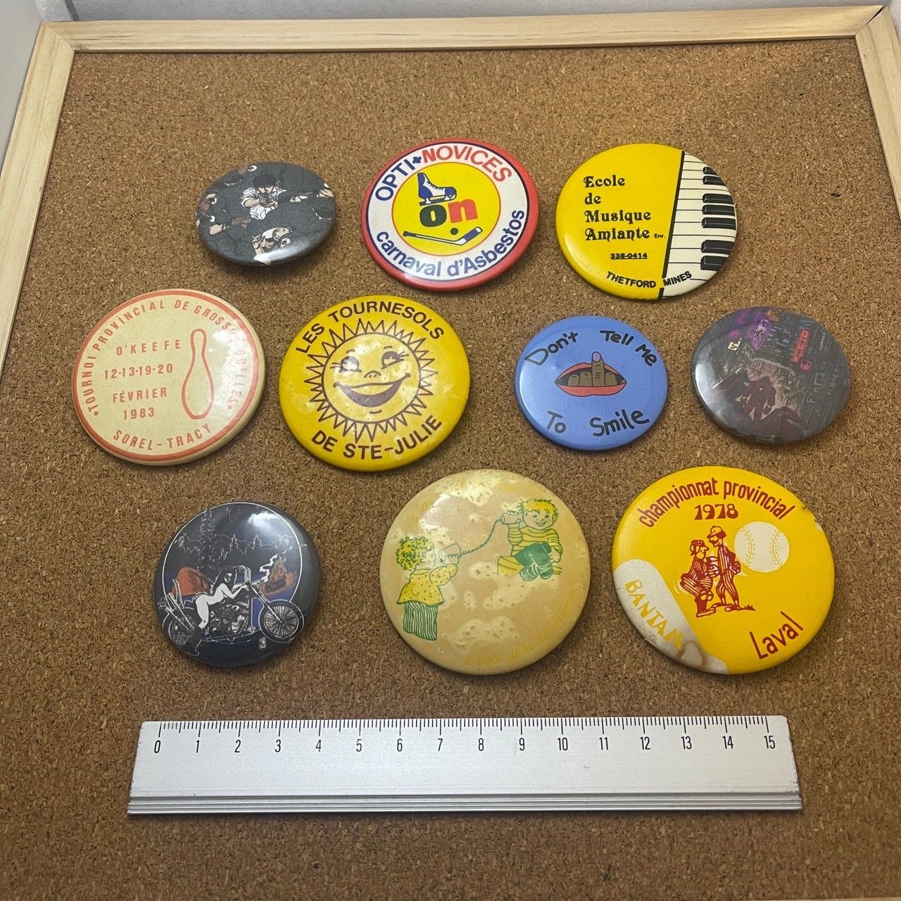 ⑫ 70s 80s vintage 古着 缶バッチ 缶バッジ 13個 セット ビンテージ 缶バッジ トムとジェリー スターウォーズ