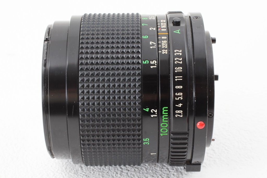 美品 Canon キヤノン New FD 100mm F2.8 単焦点 レンズ - メルカリ