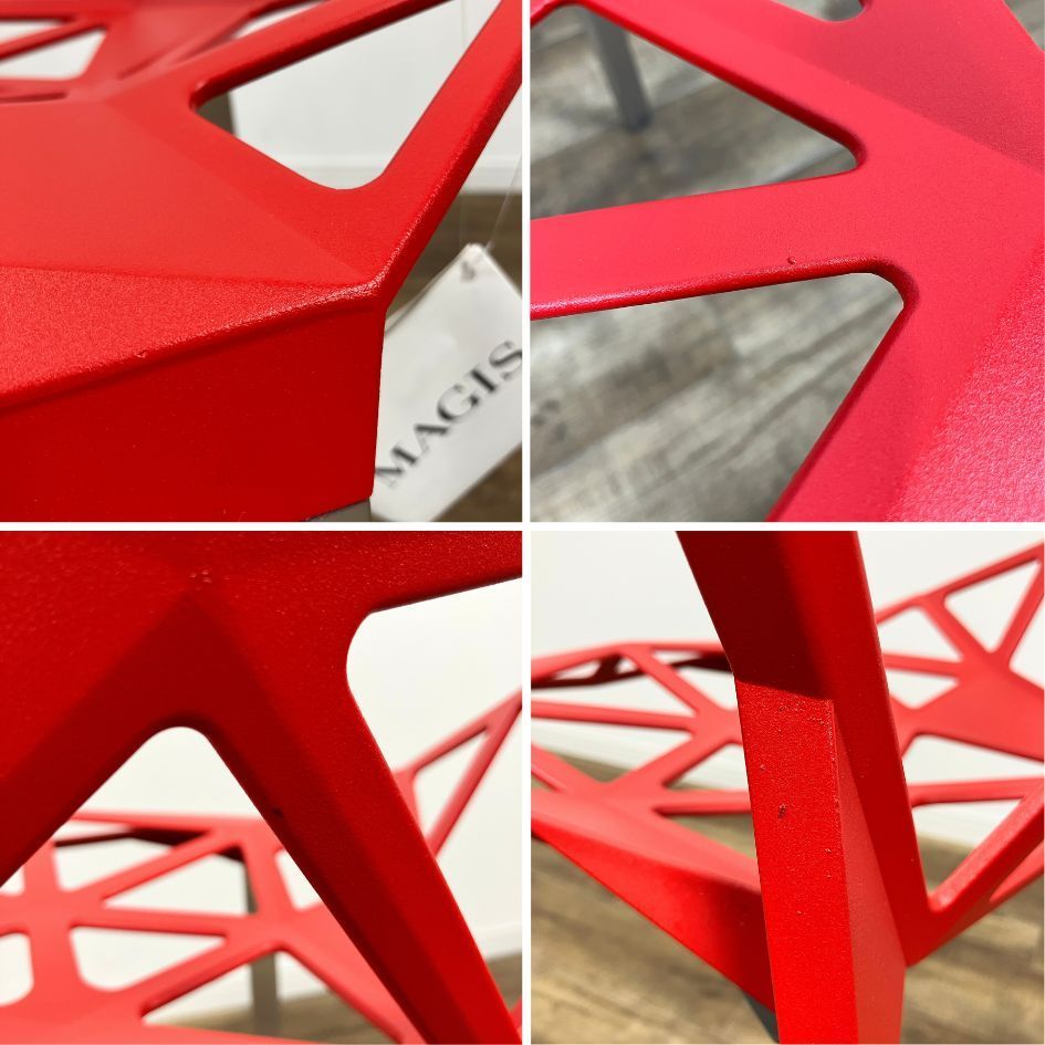 椅子 MAGIS CHAIR ONE SD460 RED MAGIS マジス CHAIR ONE チェアワン SD460／SD461／SD5460