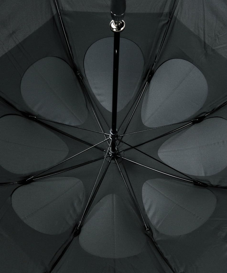 商品 通気 日焼け対策 軽量 シルバー 長傘 ゴルフ エアストリーム MQBXJX00 アンブレラ SVBK シルバー×ブラック マンシングウェア F