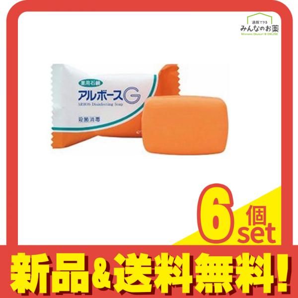 アルボースG石鹸 100g 6個セット まとめ売り