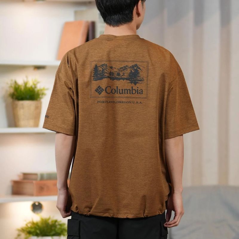 ムラスポ公式】columbia コロンビア 半袖 Tシャツ メンズ 水陸両用