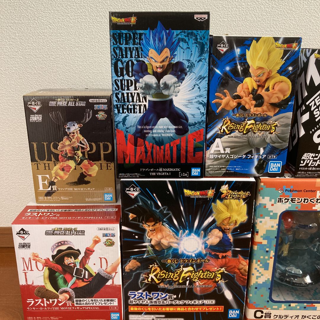 ジャンク》ドラゴンボール ワンピース 鬼滅の刃 孫悟空 ゾロ 炭治郎 他