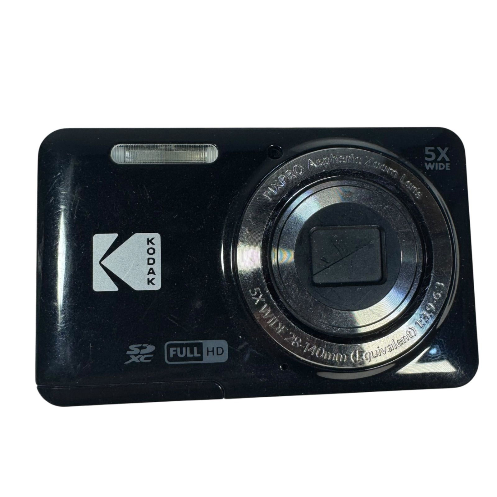Kodak fz55-BKコンパクトデジタルカメラ Amazon | KODAK (コダック) PIXPRO 使いやすい ズーム FZ55-BL