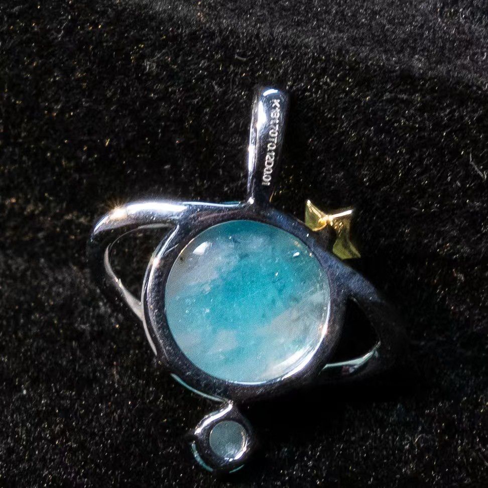 トルマリン1.70ct ダイヤモンド0.010ct