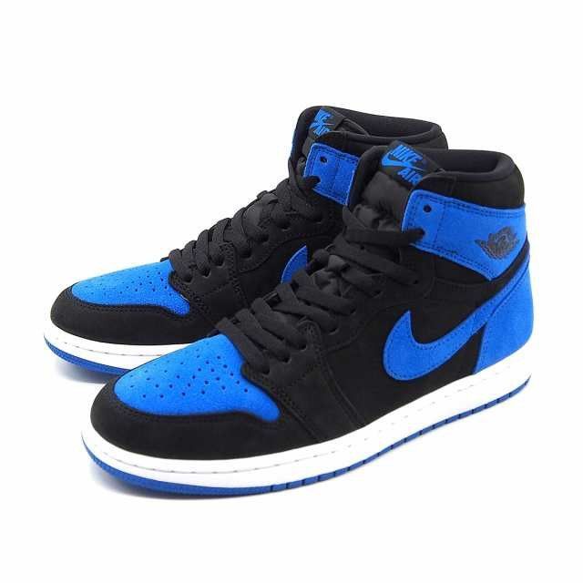 新品 NIKE ナイキ スニーカー ナイキ エア ジョーダン 1 ハイ OG NIKE AIR JORDAN 1 HIGH OG ブラック/ホワイト/ロイヤルブルー DZ5485-042 メンズ レディース 男女兼用 並行輸入品