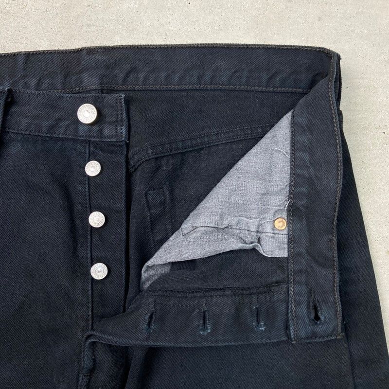 90年代 チュニジア製 Levi's ユーロリーバイス 501 ブラックデニム