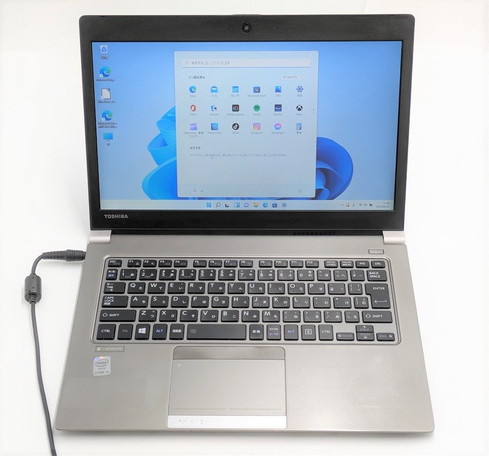 東芝 DynaBook (R63/P) 第5世代Core-i5 5300U 2.30GHz 8GB SSD:256GB ...