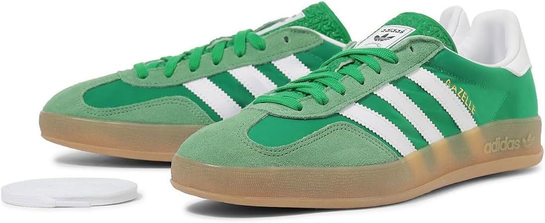 アディダス ガゼル インドア GAZELLE INDOOR グリーン フットウェアホワイト ヘイジーグリーン IE 6605 28.0 cm