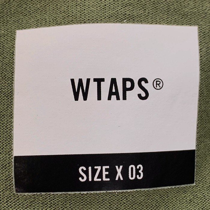 WTAPS ダブルタップス SCREEN クロスボーン ロゴプリント ロング