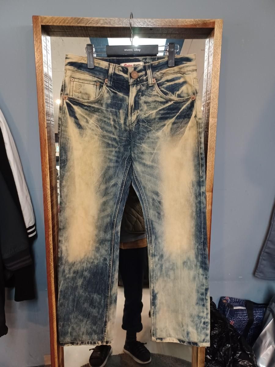 【雷市場（ポンジャン）商品韓国直送】EVISU(エヴィス) ノック デニムパンツ 32
