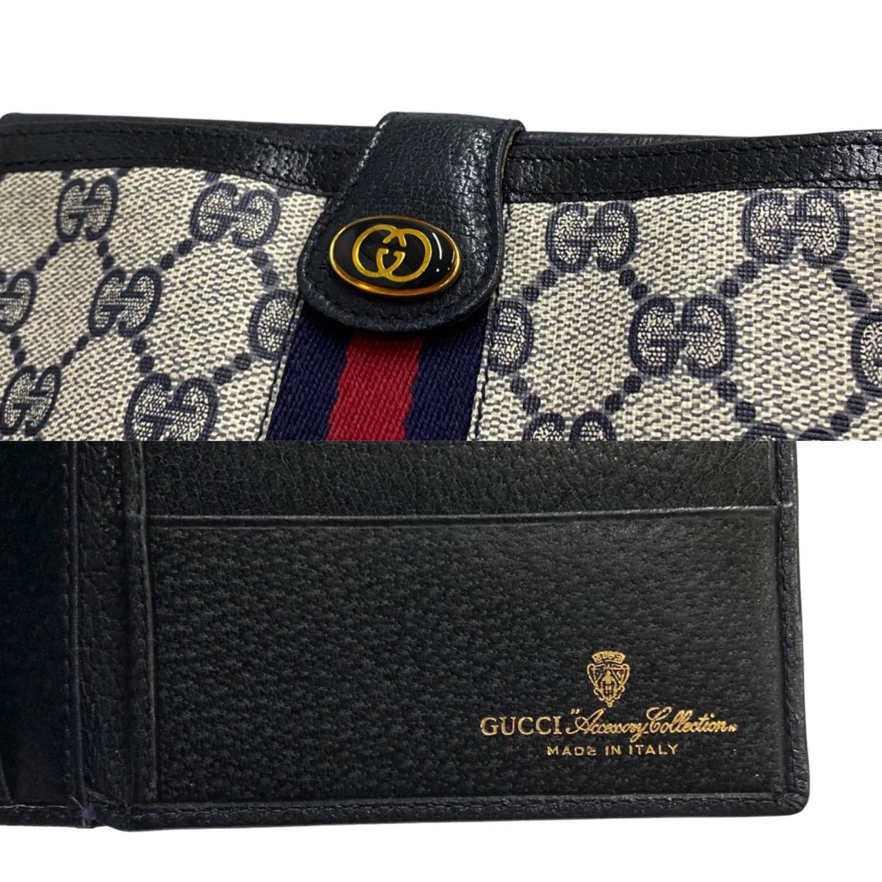 極 美品 保存箱付 GUCCI グッチ ヴィンテージ オールドグッチ シェリー