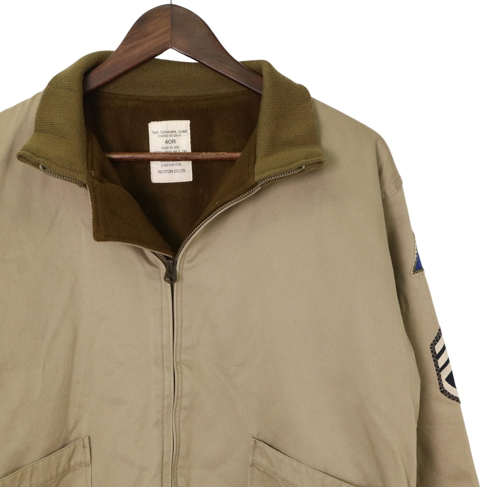 HOUSTON ヒューストン 5B-FR U.S. ARMY COMBAT JACEKT アメリカ陸軍 コンバットジャケット RM1202-008 236