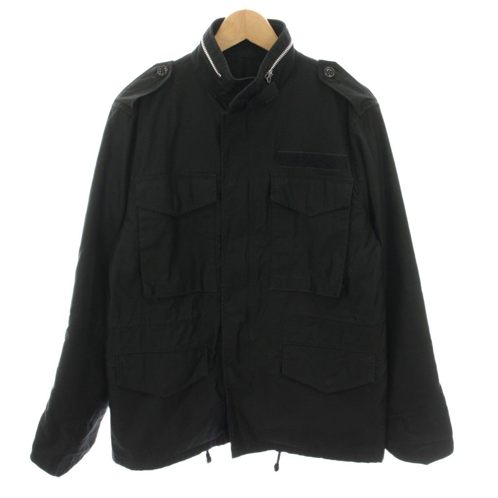 エフオービーファクトリー FOB FACTORY M-65 フィールド ジャケット アウター 1 S 黒 ブラック F2418 YT BM